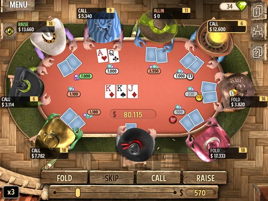 Poker chips color value